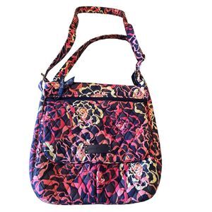 Vera Bradley Women’s Multicolor Floral Quilted Crossbody Bag & Wallet Set